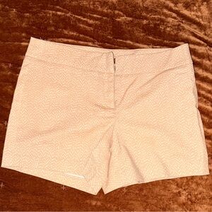 Kenar cream/sand colored print shorts size 10